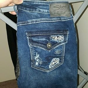 Women's Bootcut Silver Jeans